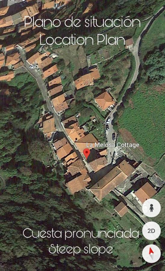 La Melosa Cottage Cudillero Exteriör bild